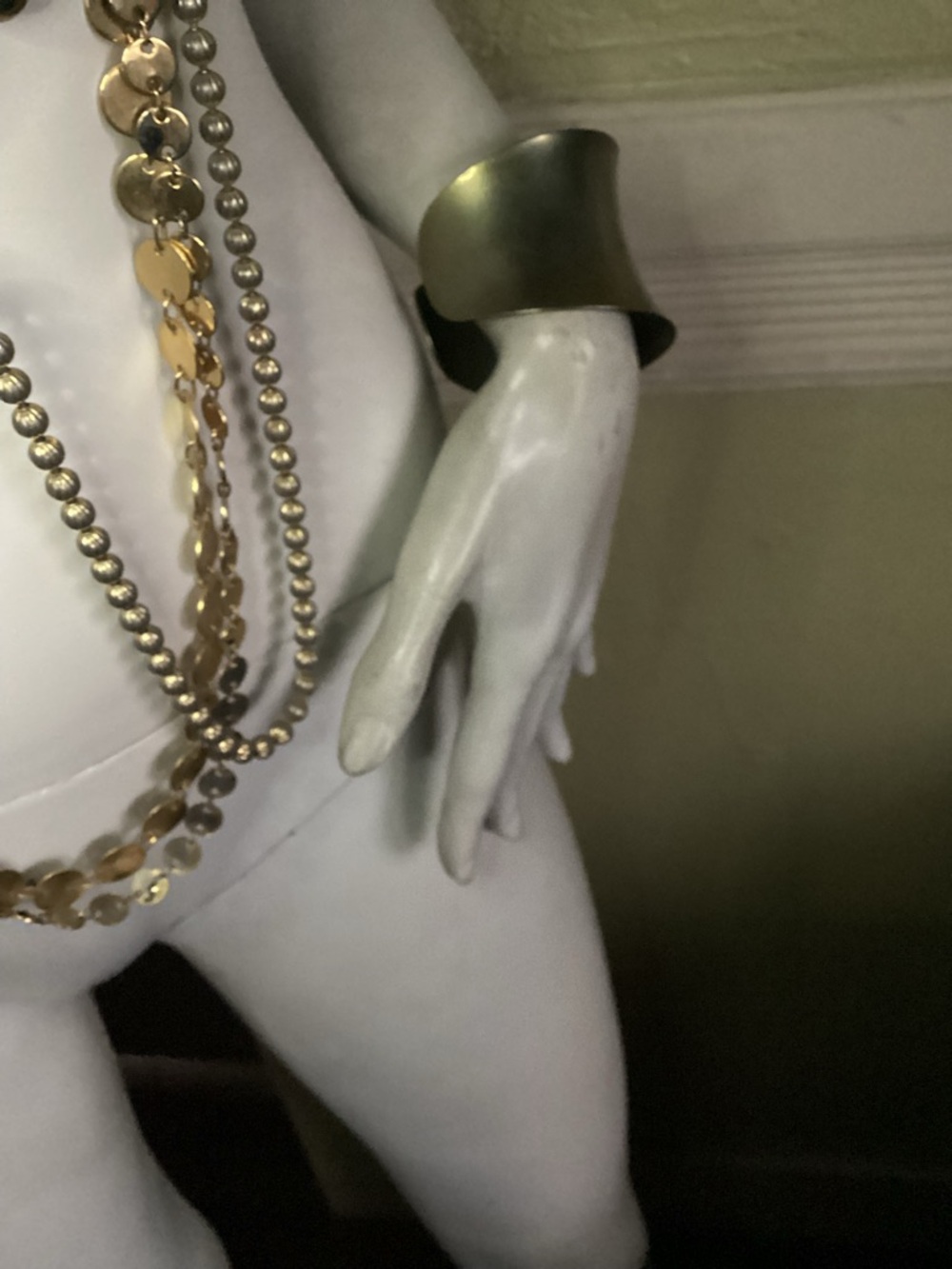 Vintage antique gold cuff